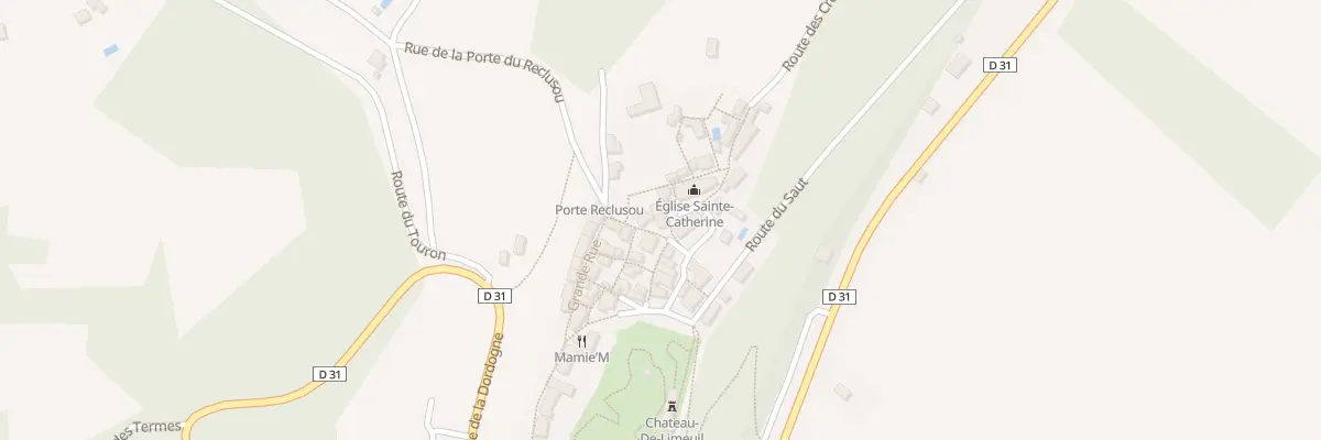 Plan du 15 Tra de la Charpentière à Limeuil