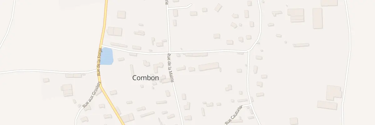 Plan du 2 Rue de la Mairie à Combon