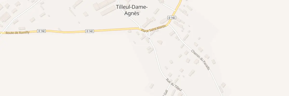 Plan du 2 Rue du Tilleul à Tilleul-Dame-Agnès