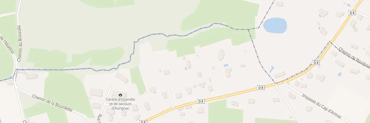 Plan du 189 Rte d’Alan à Aurignac
