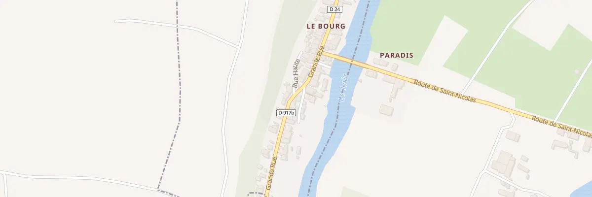 Plan du 24 Grande Rue aux Roches-l’Évêque