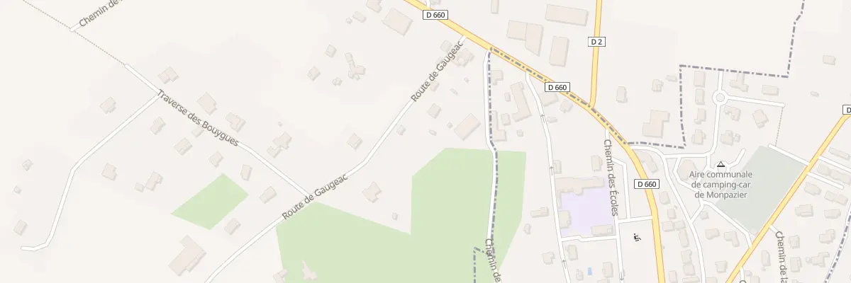 Plan du 51 Les Bouygues à Marsalès
