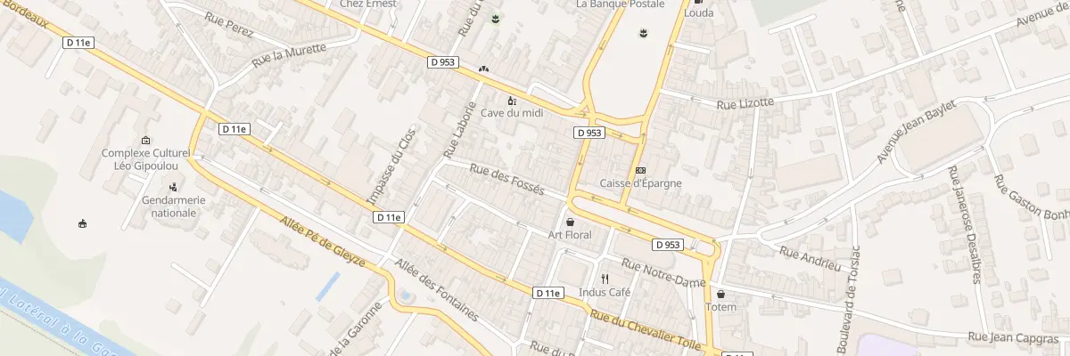 Plan du 12 Rue des Fossés à Valence