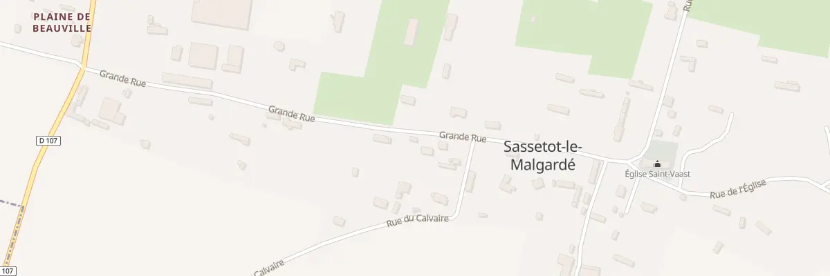 Plan du 18 Grande Rue à Sassetot-le-Malgardé