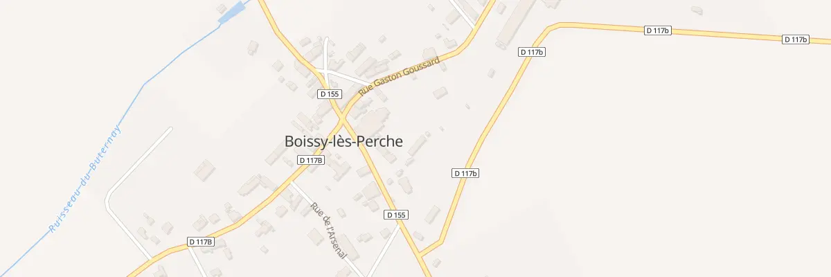 Plan du 13 Rue de l’Eglise à Boissy-lès-Perche
