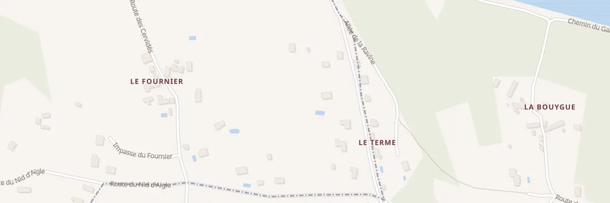 Plan du 1C Le Fournier à Alles-sur-Dordogne