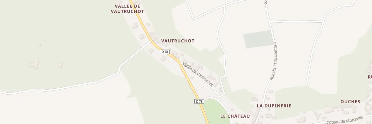 Plan du 96 Vall de Vautruchot à Noizay