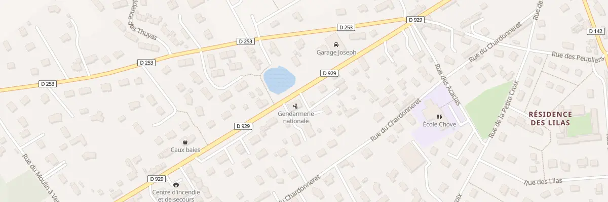 Plan du 455 Av Charles de Gaulle à Yerville