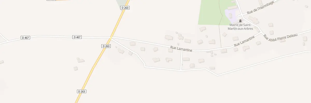 Plan du 301 Rue Lamartine à Saint-Martin-aux-Arbres