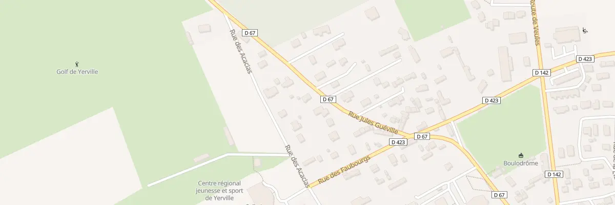 Plan du 465 Rue Jules Gueville à Yerville