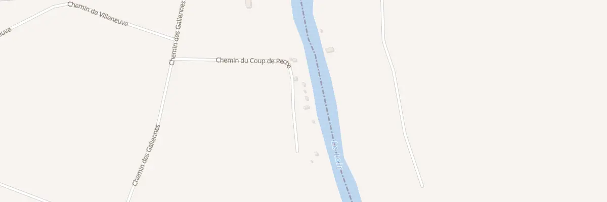 Plan du 241 Che du Coup de Peche à Montoire-sur-le-Loir
