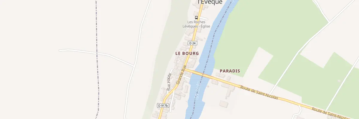 Plan du 37 Grande Rue aux Roches-l’Évêque