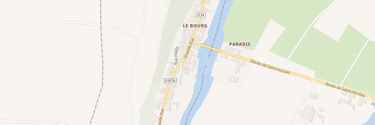 Plan du 28 Grande Rue aux Roches-l’Évêque