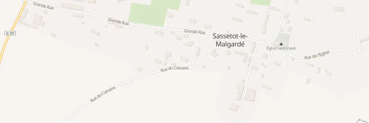 Plan du 4 Rue du Calvaire à Sassetot-le-Malgardé