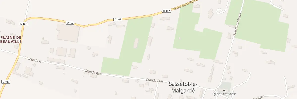 Plan du 7 Rue Grande Rue à Sassetot-le-Malgardé