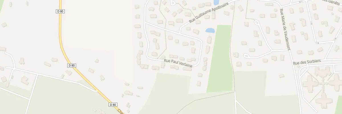 Plan du 18 Rue Paul Verlaine à Saint-Pierre-du-Bosguérard