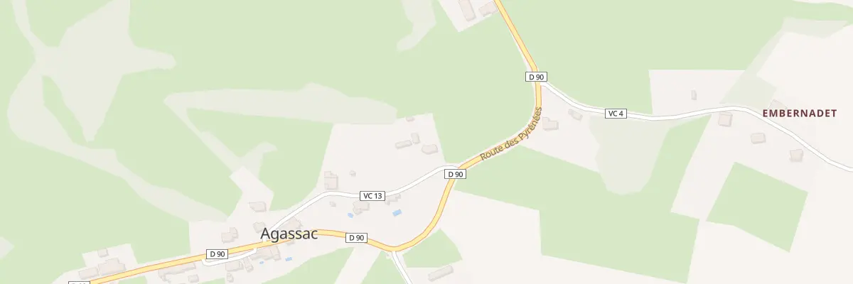 Plan du 16 Chem des Acacias Vc 13 à Agassac