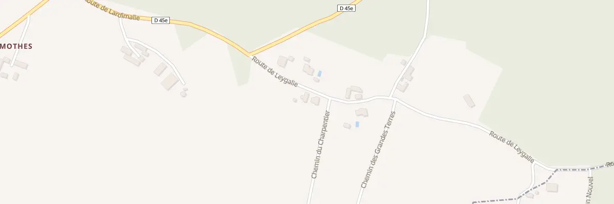 Plan du 3071 Rte de Leygalie à Bassillac et Auberoche