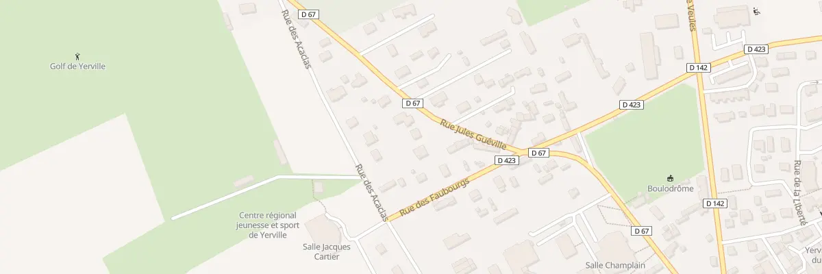 Plan du 427 Rue Jules Gueville à Yerville