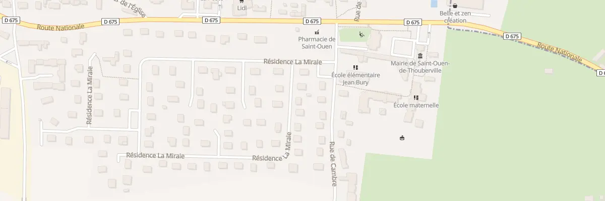 Plan du 32 Res la Miraie à Saint-Ouen-de-Thouberville