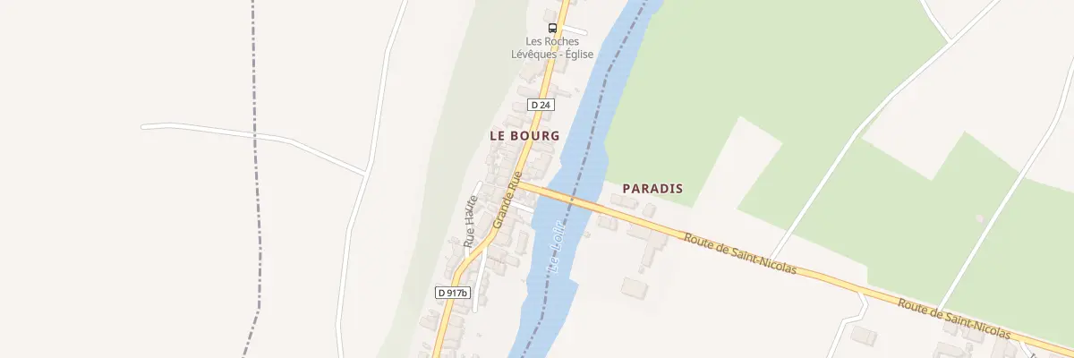 Plan du 38 Grande Rue aux Roches-l’Évêque