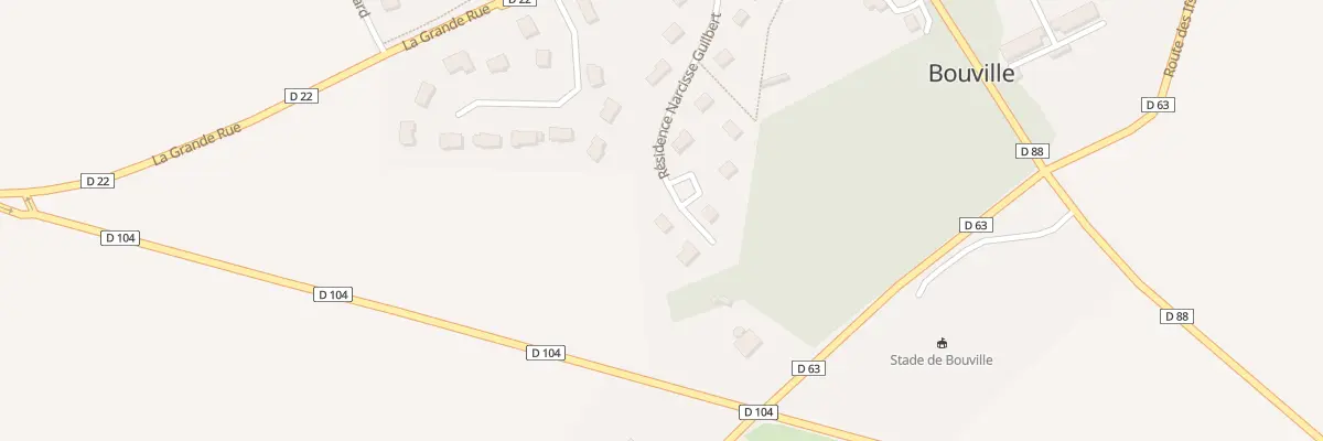 Plan du 5217 Le Bourg Nord à Bouville