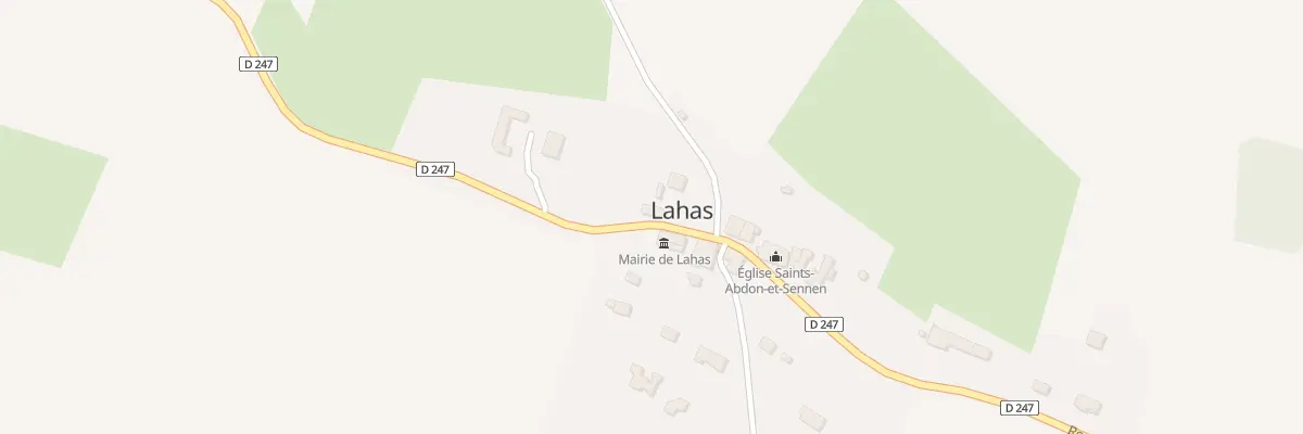 Plan du 5074 Au Chateau à Lahas