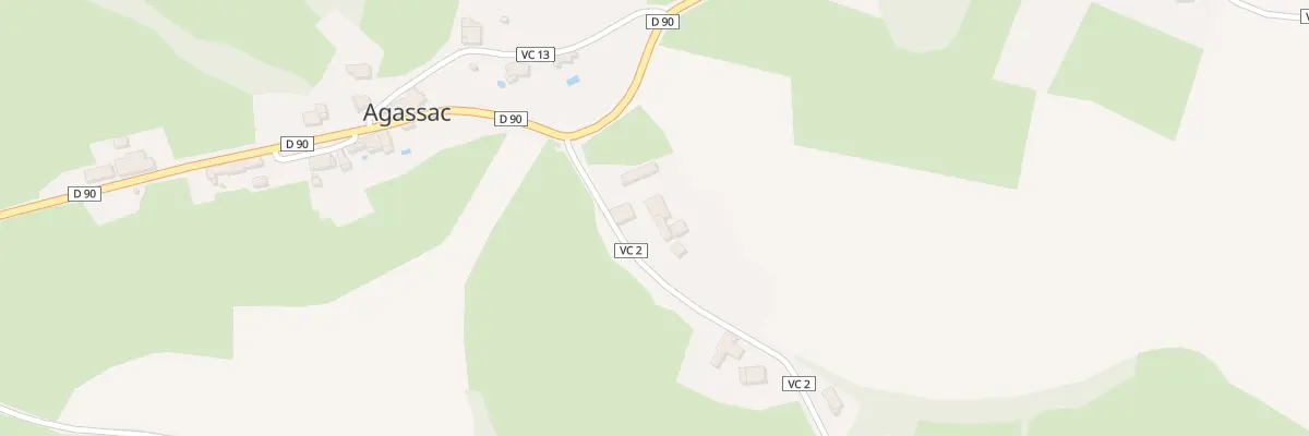 Plan du 1 Vc 2 de la Riviere à Agassac