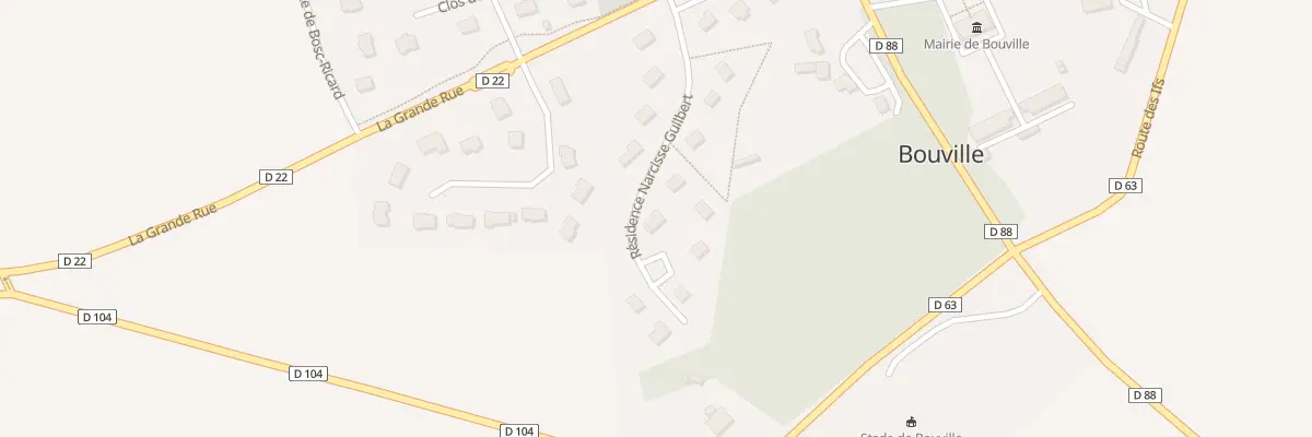 Plan du 5218 Le Bourg Nord à Bouville