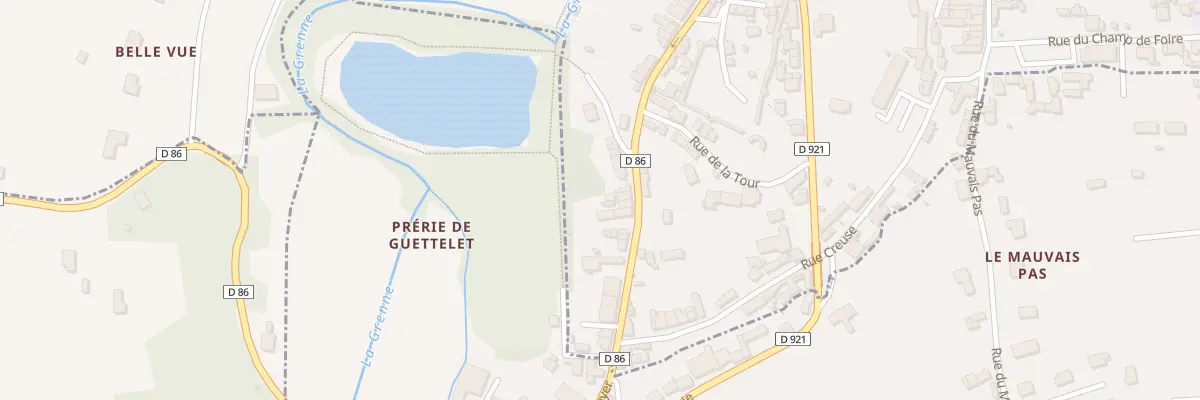 Plan du 41 Rue du Pont de l’Horloge à Mondoubleau