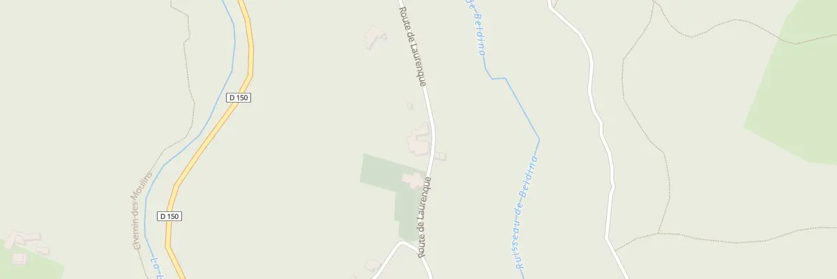 Plan du 2144 Rte de Laurenque à Gavaudun