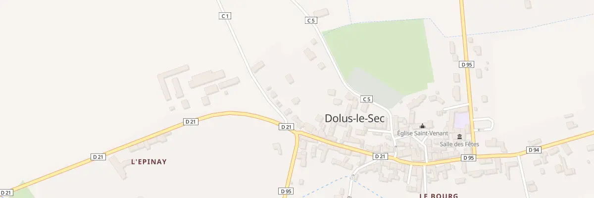 Plan du 4 Rue des Platanes à Dolus-le-Sec
