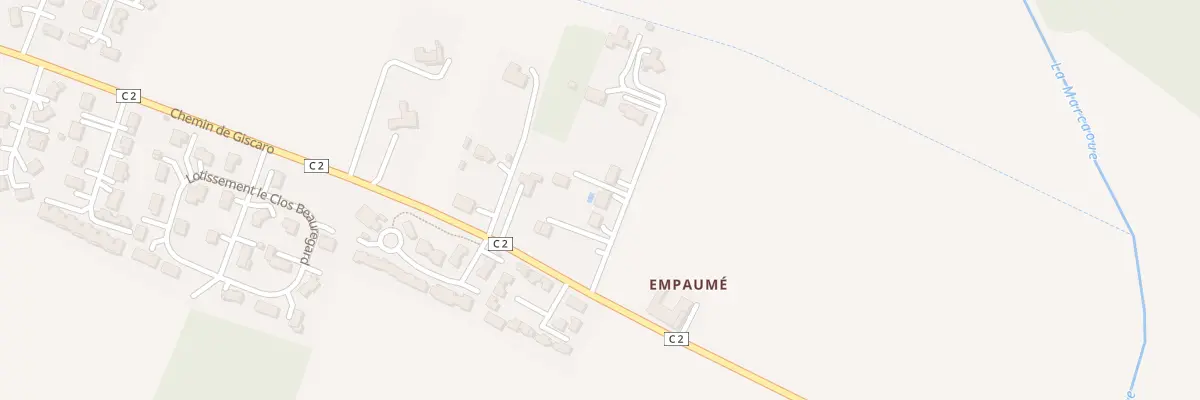 Plan du 5 Lot Empaumé II à Gimont