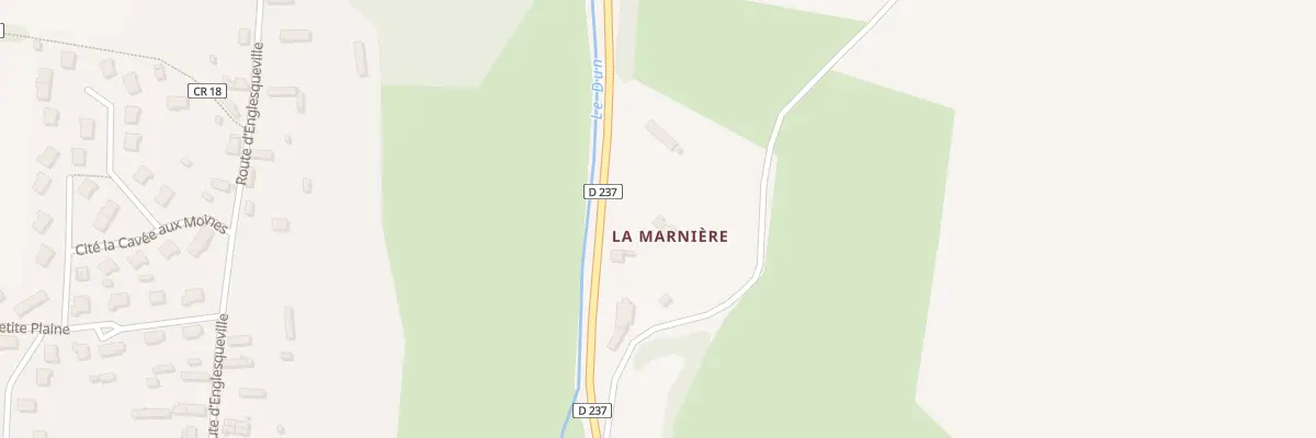 Plan du 5144 La Marniere au Bourg-Dun