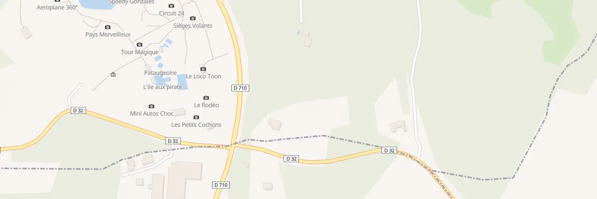 Plan du 35 Rte du Poteau de la Menuse à Saint-Félix-de-Reillac-et-Mortemart