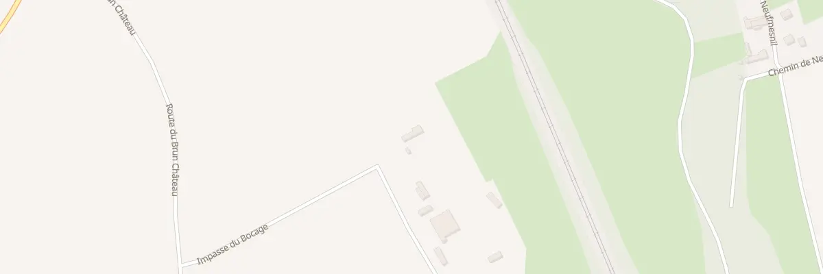 Plan du 245 Imp du Bocage à Cideville