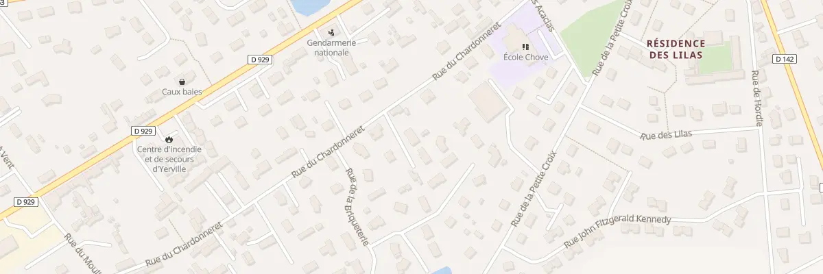 Plan du 49 Imp de la Briqueterie à Yerville