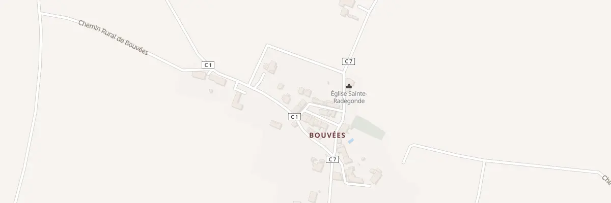 Plan du 10 Rue Radegonde à Labrihe