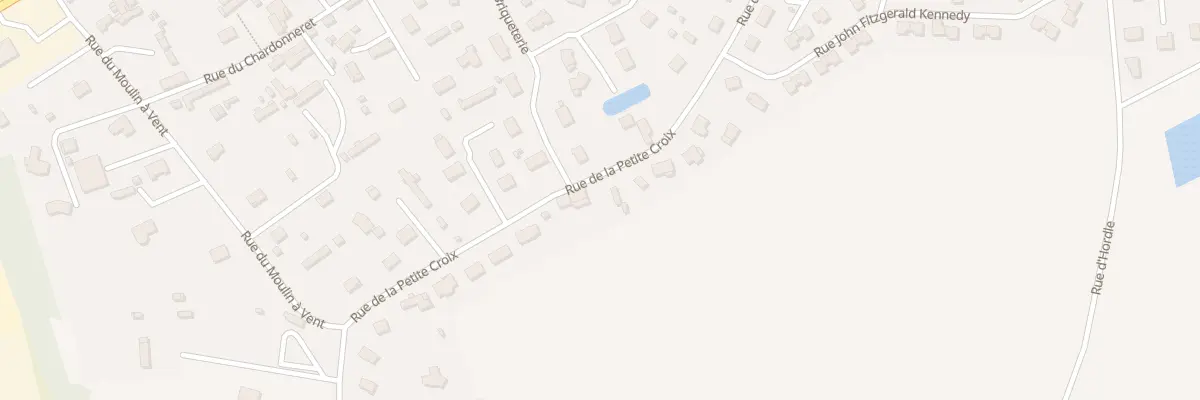 Plan du 563 Rue de la Petite Croix à Yerville
