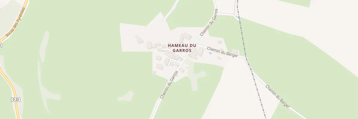 Plan du 3 Hameau du Garros à Boussan