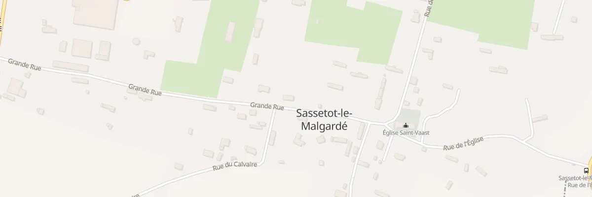 Plan du 9 Rue Grande Rue à Sassetot-le-Malgardé