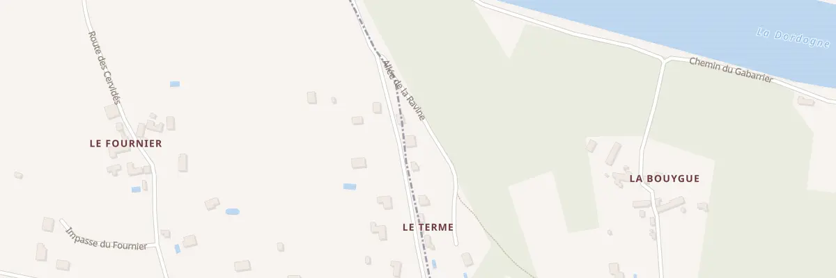 Plan du 642A La Seguinie au Buisson-de-Cadouin