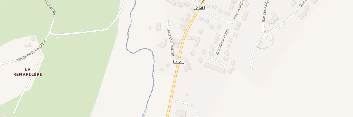 Plan du 48 Rue du Charme à Cormenon