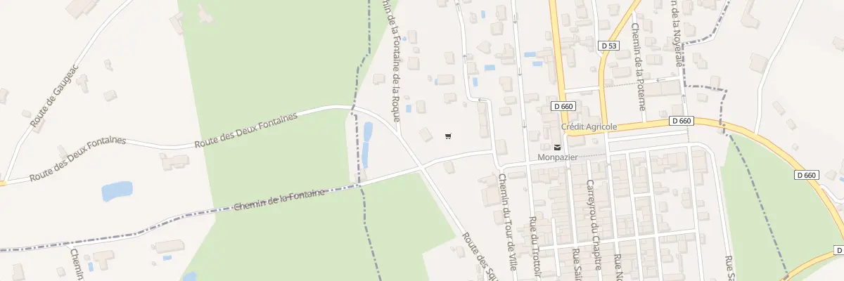 Plan du 39A La Douele-Nord à Monpazier