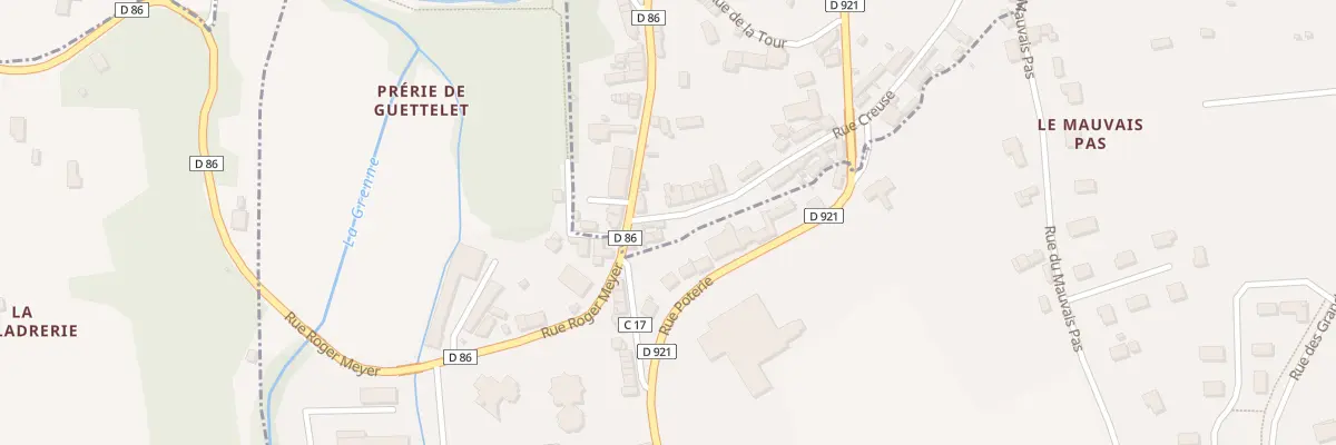 Plan du 56 Rue Creuse à Mondoubleau
