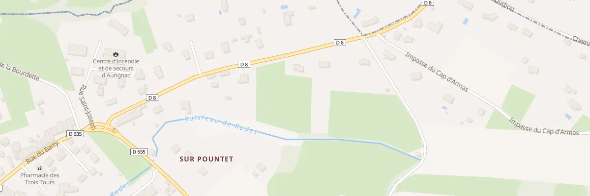 Plan du 344 Rte d’Alan à Aurignac