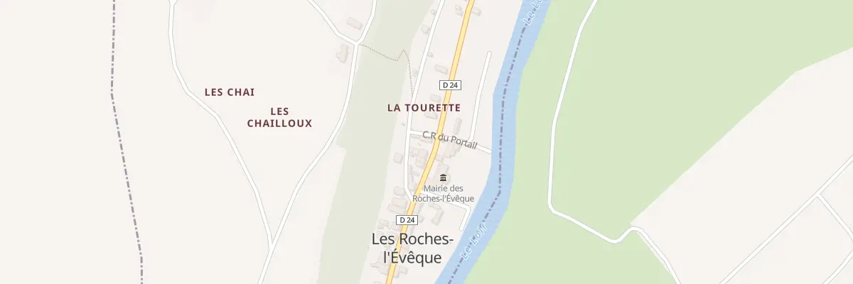 Plan du 69 Grande Rue aux Roches-l’Évêque
