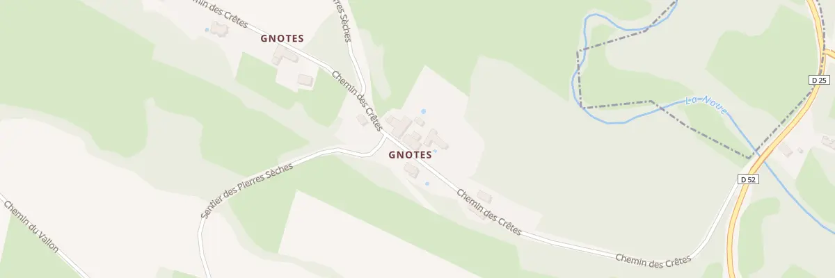 Plan du 6 Chem des Cretes à Auzas