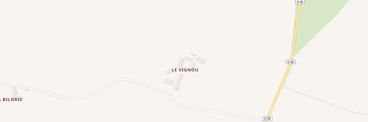 Plan du 5 Le Vignou à Esves-le-Moutier