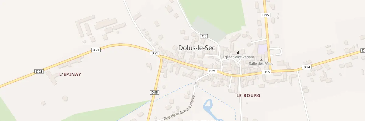 Plan du 180 Le Bourg à Dolus-le-Sec